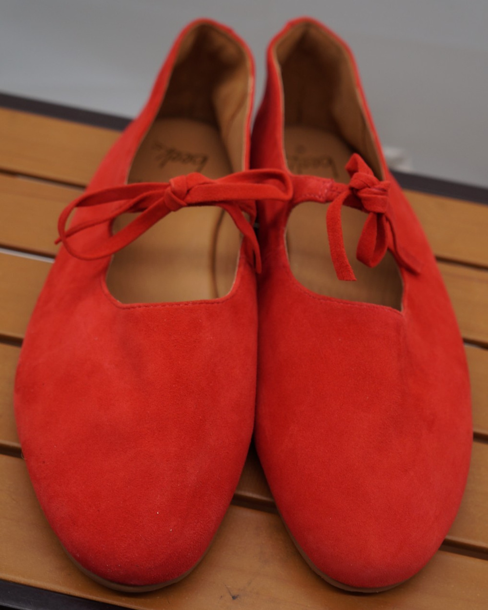 New! Beek Crane Bow Suede Mary Jane Shoe Size 11 $280MSRP
